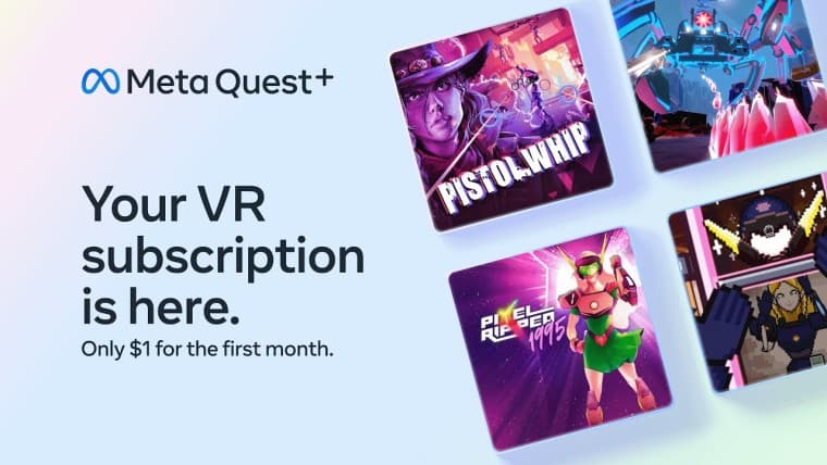 Meta Quest Plus VR subscription