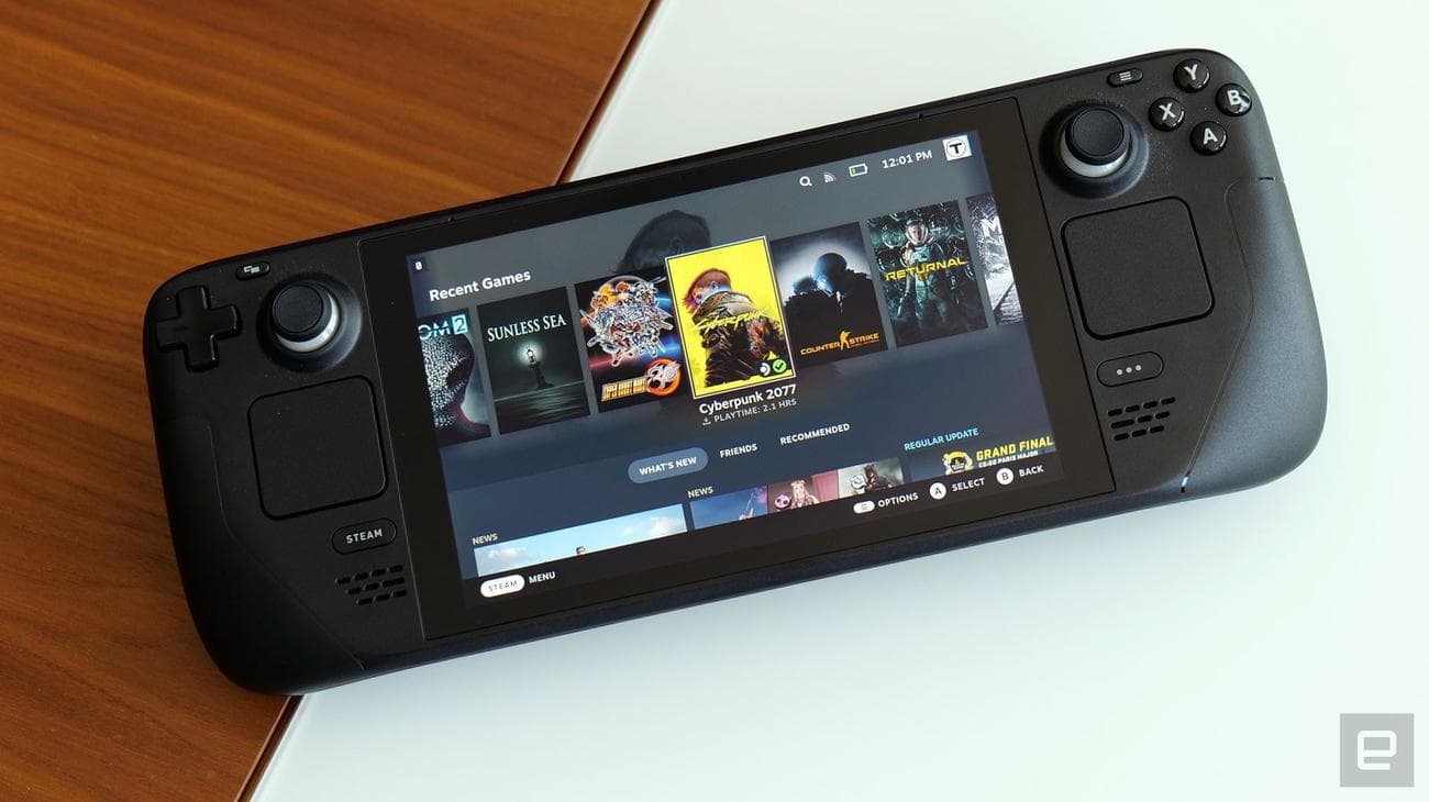 Βαλβίδα Steam Deck