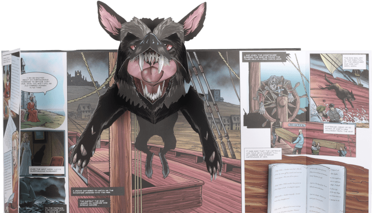 Dracula, Frankenstein, Sherlock: Preview Horror Pop-Up Books
