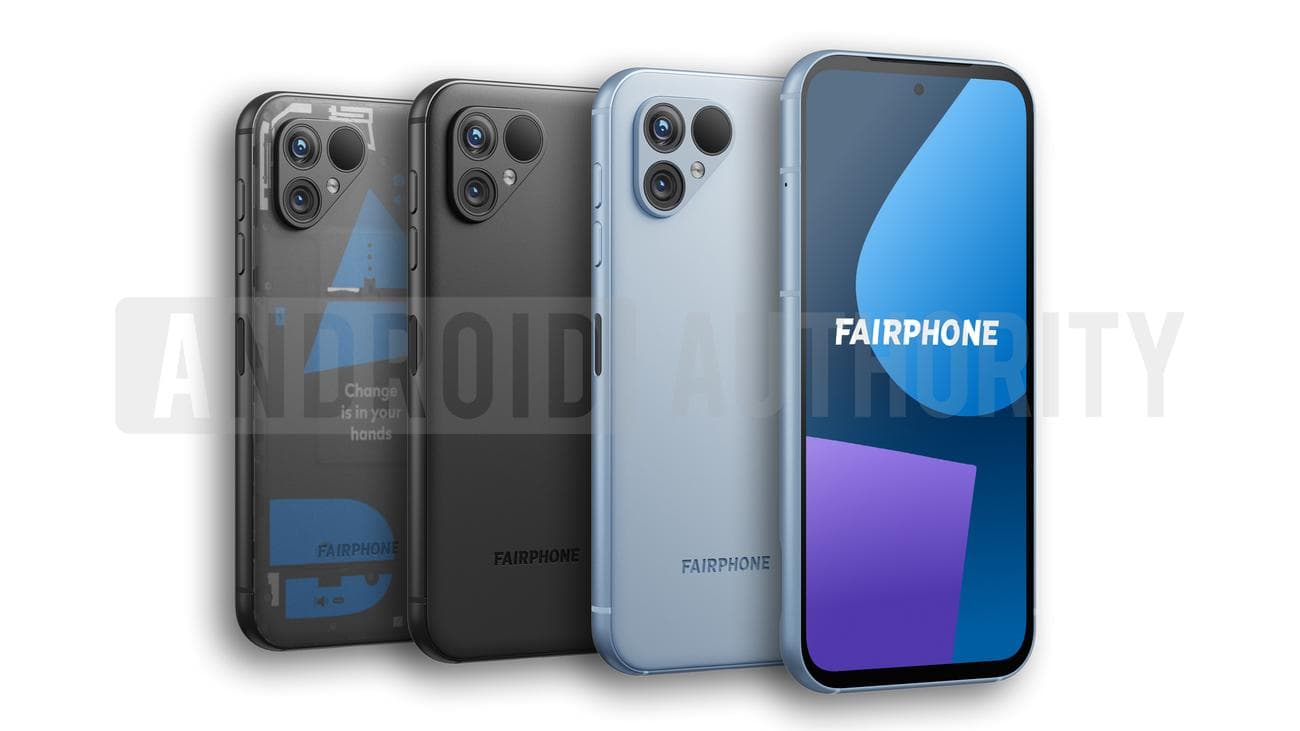 Fairphone 5 Leak Transparent Stacked