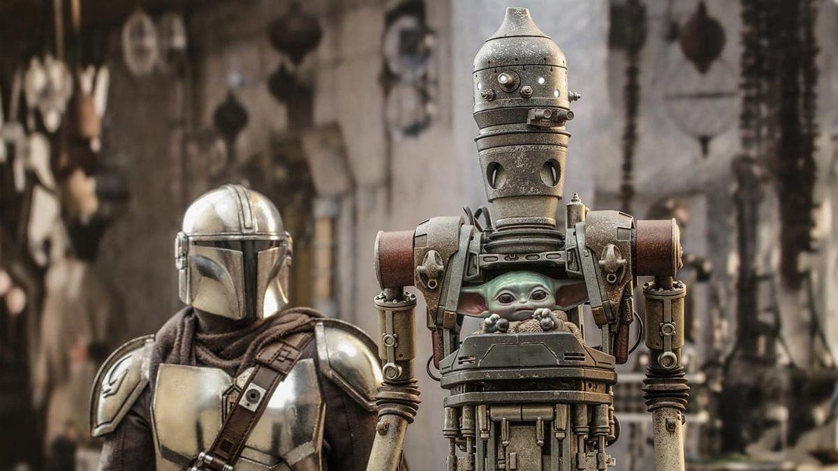 IG-12-Grogu Hot Toys From Star Wars: The Mandalorian Revealed
