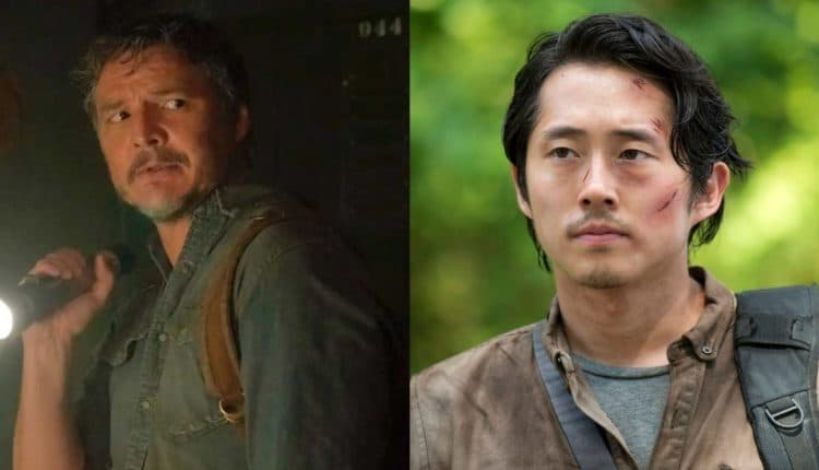 Last of Us' Pedro Pascal, TWD's Steven Yeun Talk Zombie Shows
