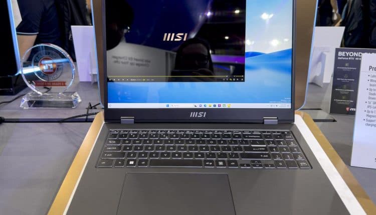 MSI Prestige 16 Studio Evo hands-on
