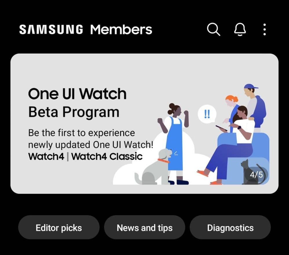 One UI 5 Watch beta ειδοποίηση χρήστηZNnTdcqwZP 1