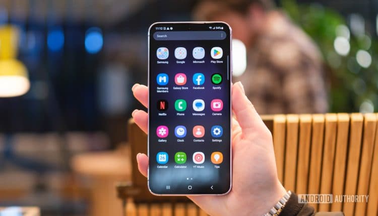 Samsung Galaxy S23 Plus app launcher