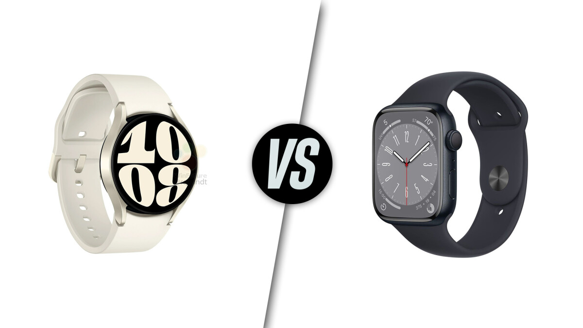 Samsung Galaxy Watch 6 vs Apple Watch Series 8