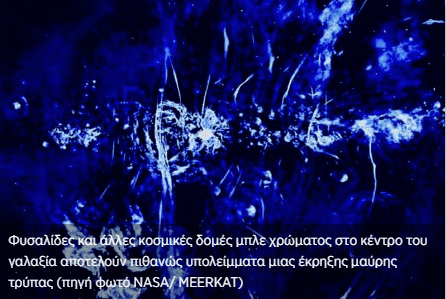 Τεραστίων διαστάσεων άγνωστες κοσμικές δομές εντοπίστηκαν στο κέντρο του γαλαξία μας