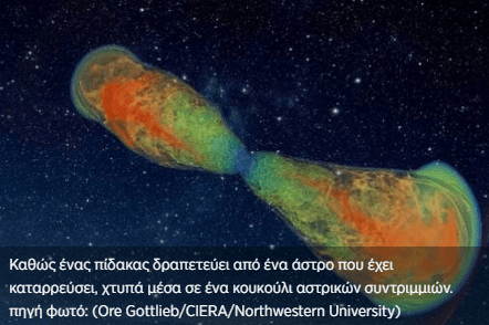 Τα «κουκούλια» των άστρων πιθανή πηγή βαρυτικών κυμάτων