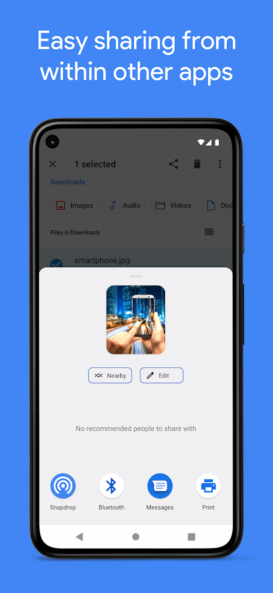 Συλλογή ανεξάρτητης εφαρμογής Snapdrop για Android (1)