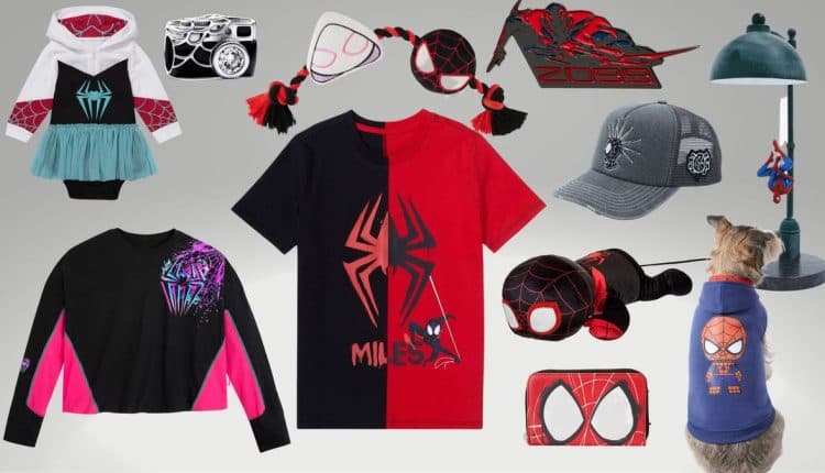 Spider-Man: Across the Spider-Verse Merch: BoxLunch, ShopDisney
