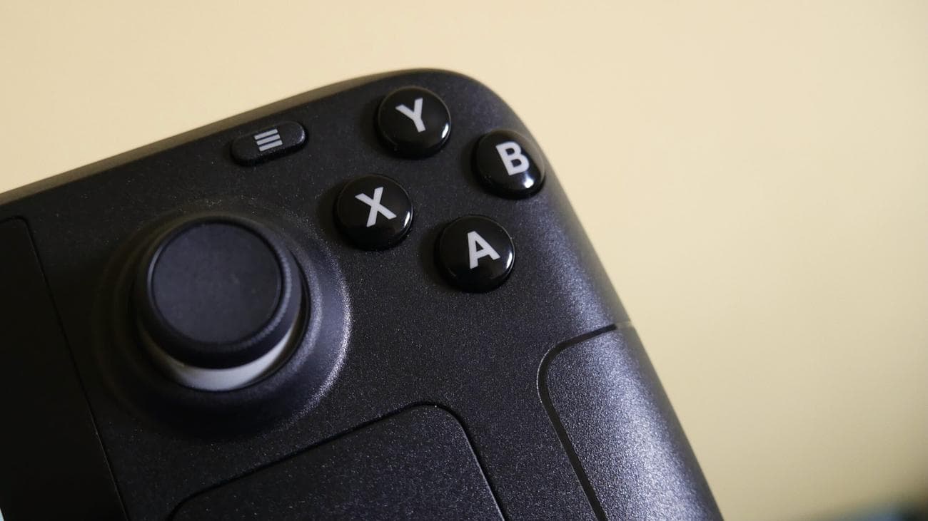 Steam Deck buttons