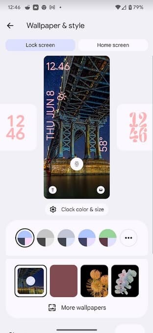 Στο Android 14 Beta 3, μπορείτε να δημιουργήσετε ένα προσαρμοσμένο ρολόι οθόνης κλειδώματος - το Android 14 Beta 3 μοιράζεται διαλείμματα σε ορισμένα μοντέλα Pixel.  πώς να χρησιμοποιήσετε το προσαρμόσιμο ρολόι οθόνης κλειδώματος