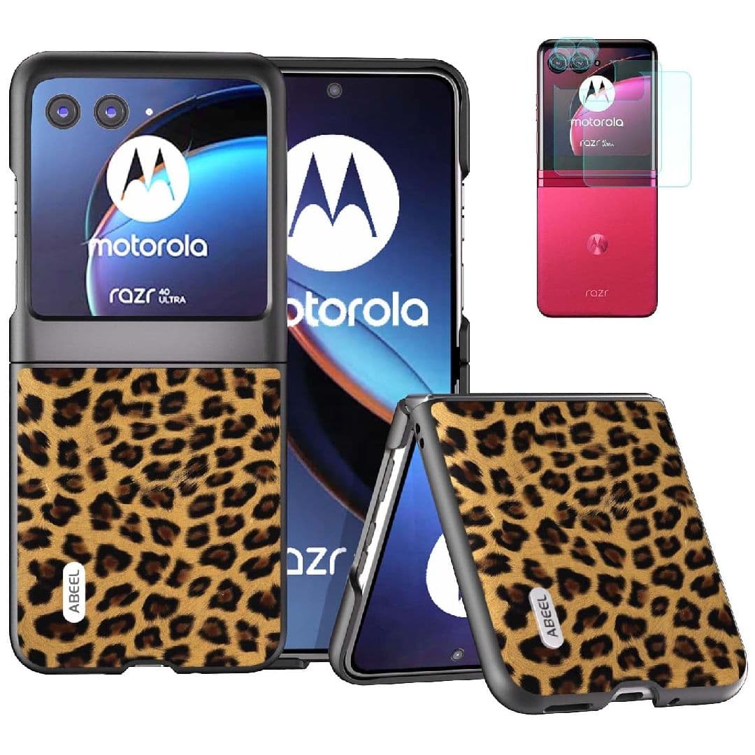 Θήκη Damondy Cheetah για Motorola Razr+ (2023)