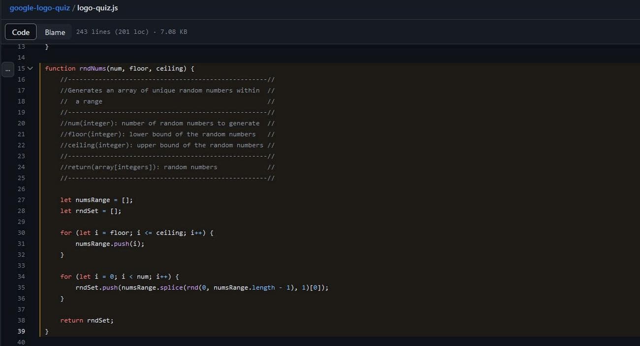 Προβολή αρχείου GitHub με επιλεγμένες πολλές γραμμές