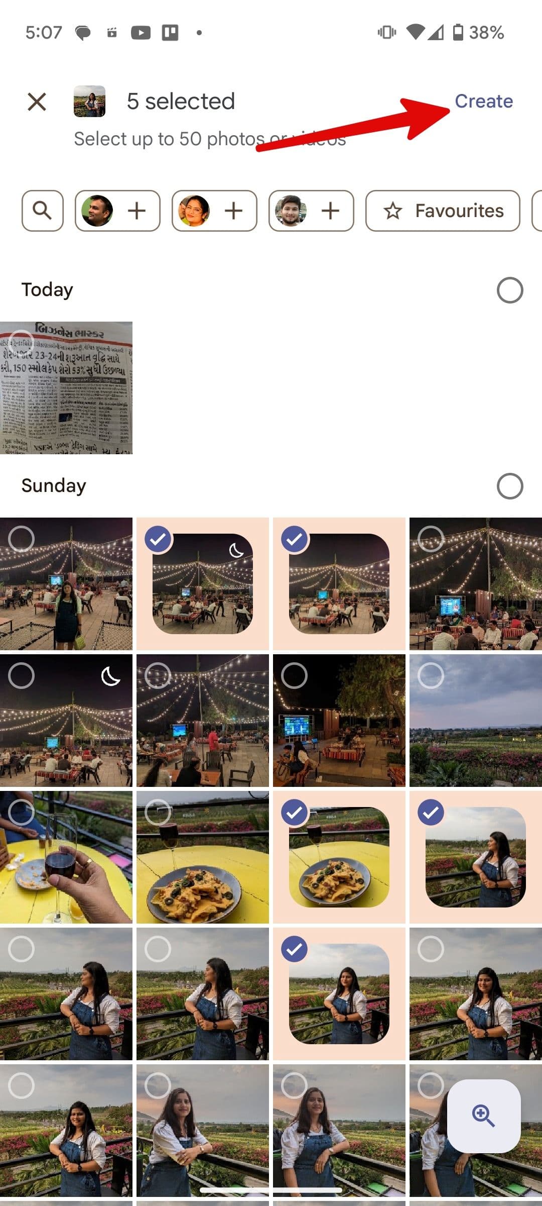 Λειτουργίες επεξεργασίας φωτογραφιών Google 8