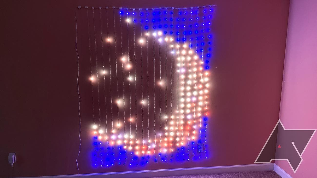 Δείγμα φώτων κουρτινών Govee