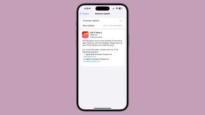 Ενημερώσεις iOS 17 beta 2