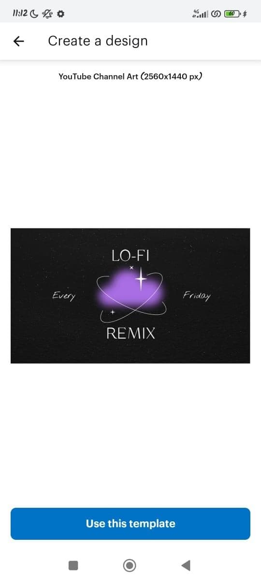 Δημιουργία σχεδίου στο VistaCreate