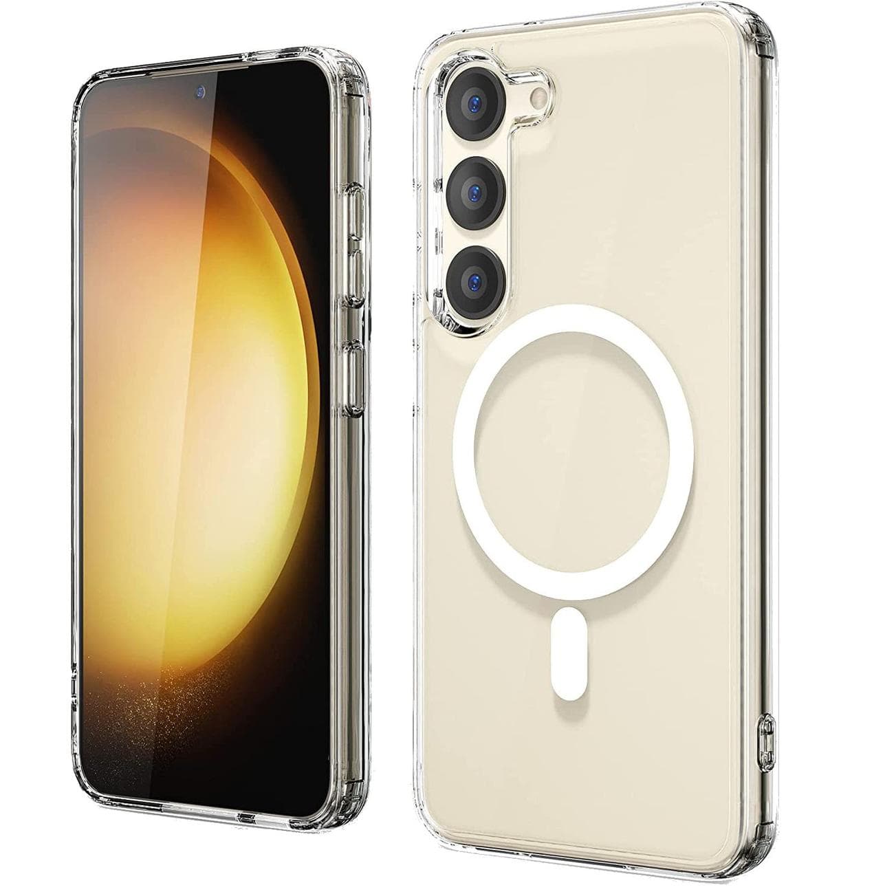 Oakxco Magnetic Clear for Galaxy S23+