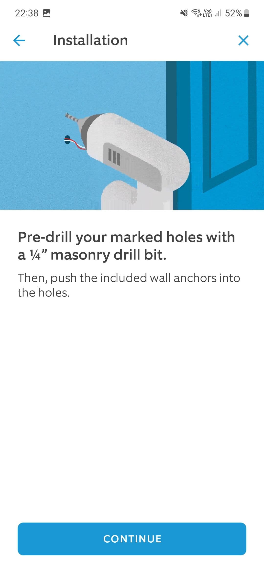 The Ring installation wizard