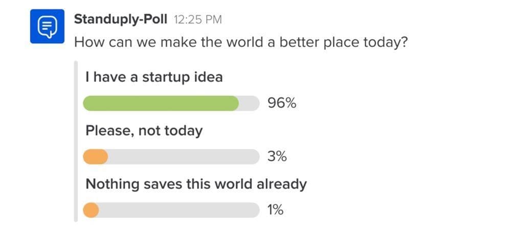 Στιγμιότυπο οθόνης Standuply