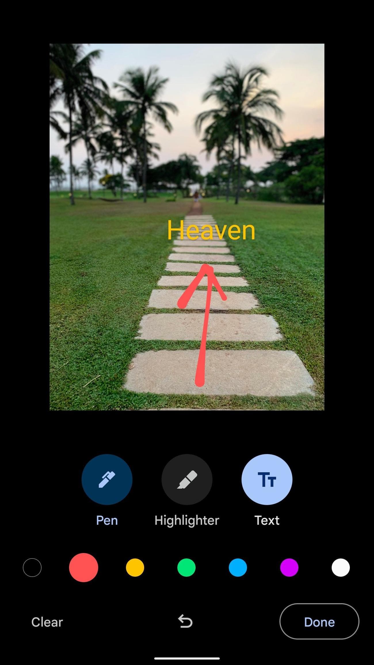 προσθέστε κείμενο σε εικόνες στο Google Photos