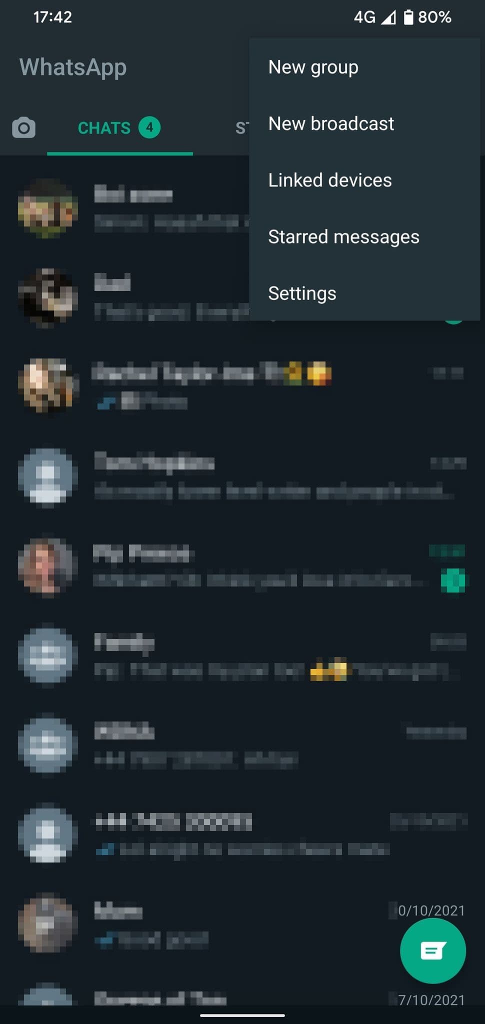 Ανοίξτε συνδεδεμένες συσκευές στο WhatsApp για Android