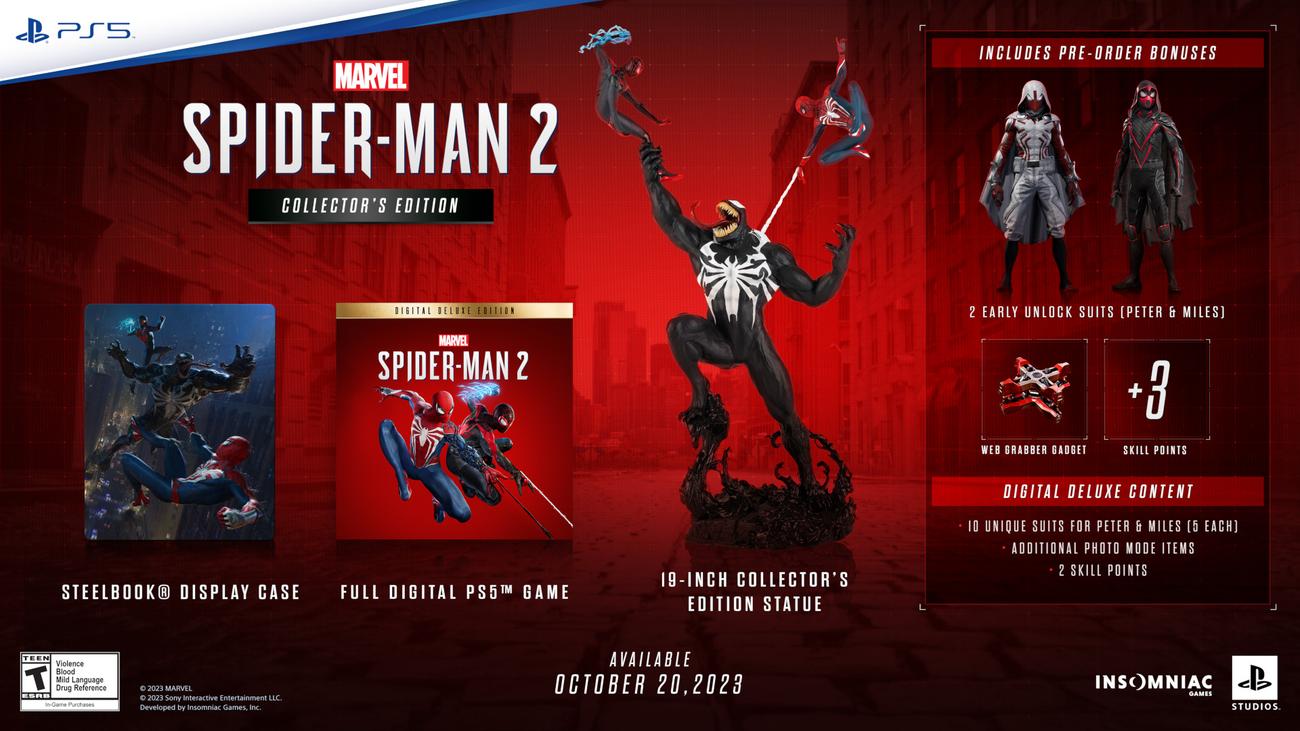 Αυτές είναι οι Deluxe και Collector's Editions του Marvel's Spider-Man 2