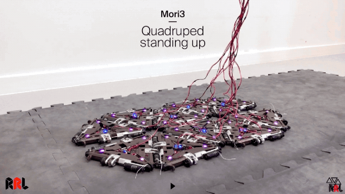 Αυτό το ρομπότ που αλλάζει σχήμα θα μπορούσε να βοηθήσει τους αστροναύτες να μεταφέρουν αντικείμενα στη Σελήνη