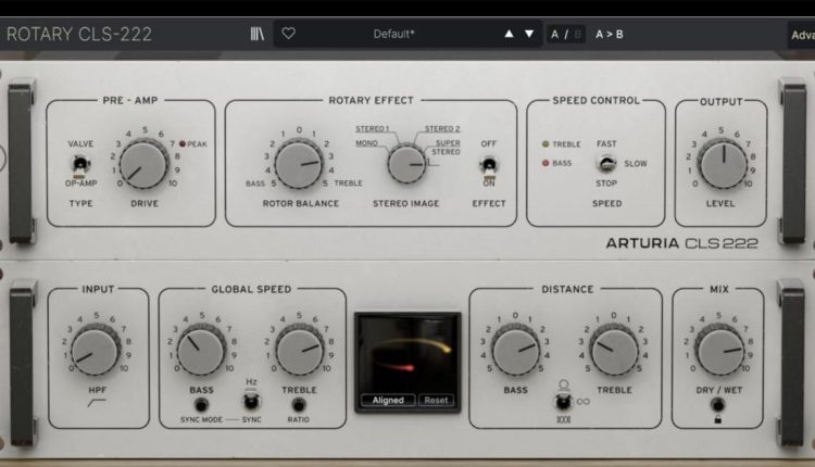 Η Arturia's FX Collection 4 προσθέτει έναν εξομοιωτή περιστροφικών ηχείων Leslie
