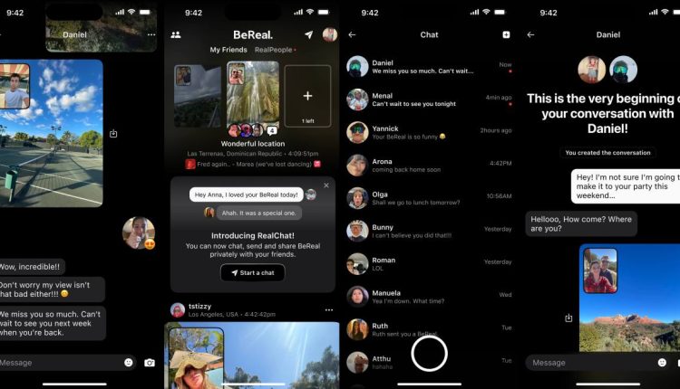 Η BeReal προσθέτει μια δυνατότητα ανταλλαγής μηνυμάτων που ονομάζεται RealChat
