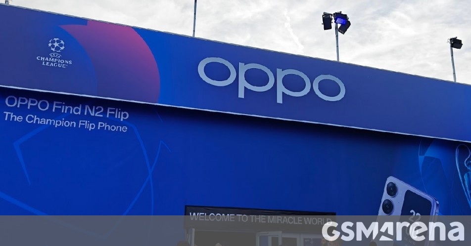 Η Oppo κάνει το μεγαλύτερο μέρος της συνεργασίας της UEFA στον τελικό του Champions League
