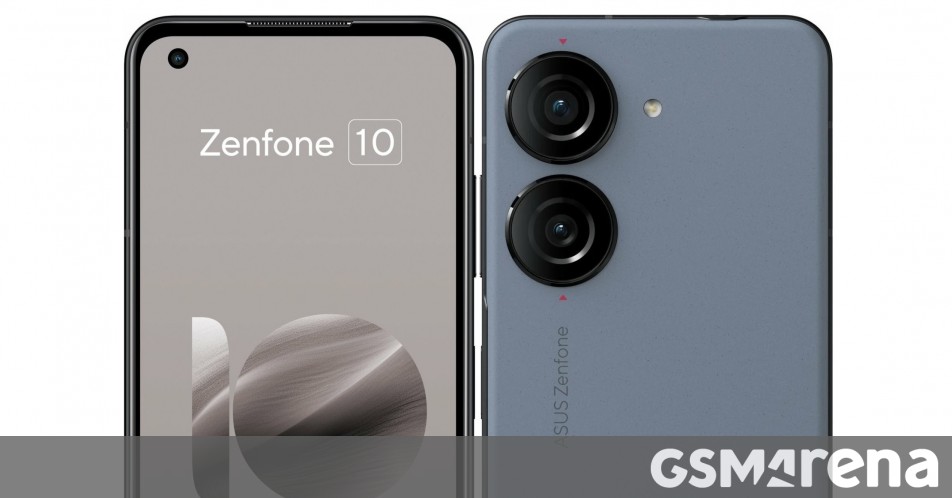 Η επιφάνεια των προδιαγραφών του Asus Zenfone 10 με περισσότερα renders, επιβεβαιώστε την υποδοχή ακουστικών 3,5 mm
