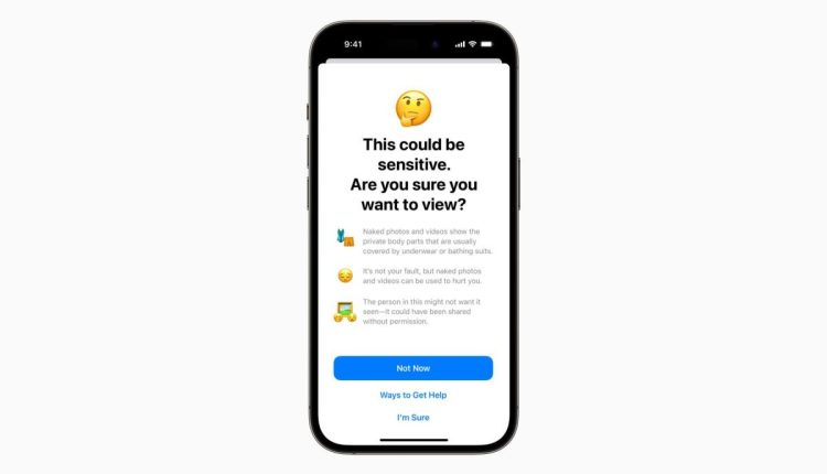 Η νέα λειτουργία iPhone προειδοποιεί για ανεπιθύμητα γυμνά
