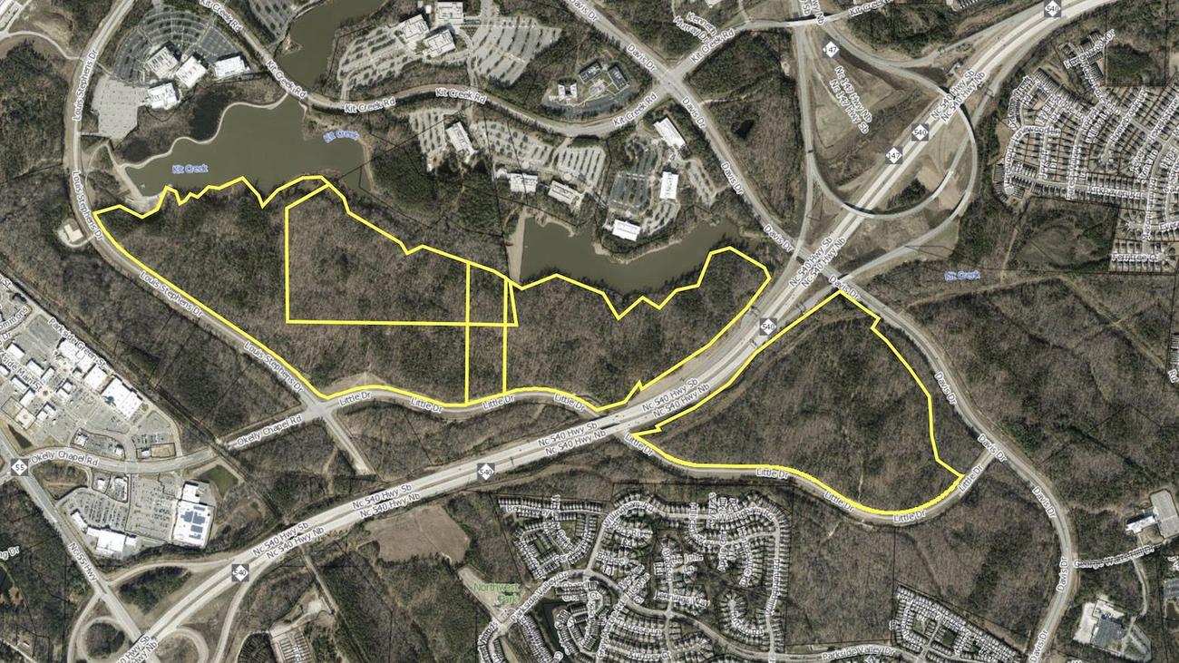 Η πρώτη φάση της νέας πανεπιστημιούπολης της Apple στη Βόρεια Καρολίνα θα είναι συνολικά 900.000 τετραγωνικά πόδια
