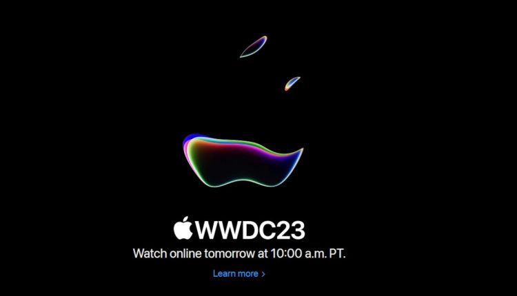 Προγραμματιστές που παρευρίσκονται στο WWDC για να λάβουν την Apple swag bag
