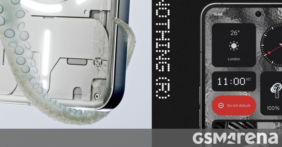 Τα teaser Phone (2) Nothing δείχνουν το μπροστινό και το πίσω μέρος της συσκευής
