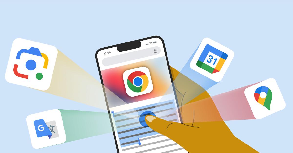 Το Chrome σε iOS μπορεί πλέον να εμφανίζει χάρτες και να δημιουργεί στοιχεία ημερολογίου χωρίς εναλλαγή εφαρμογών