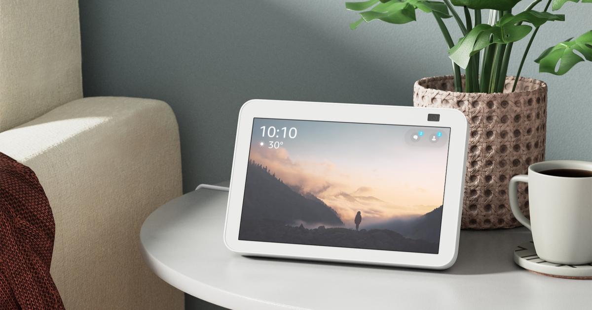 Το Echo Show 8 της Amazon έχει έκπτωση 42 τοις εκατό αυτή τη στιγμή