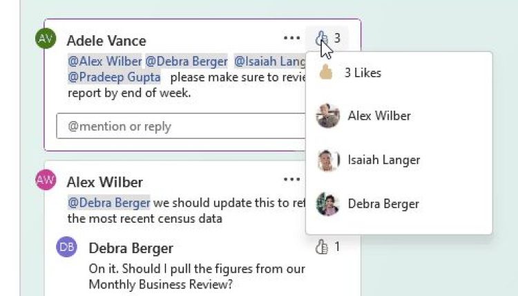 Το Word για Windows έχει προσθέσει ένα εικονίδιο κουμπιού "Μου αρέσει" για σχόλια και θα είναι σύντομα διαθέσιμο στο Mac
