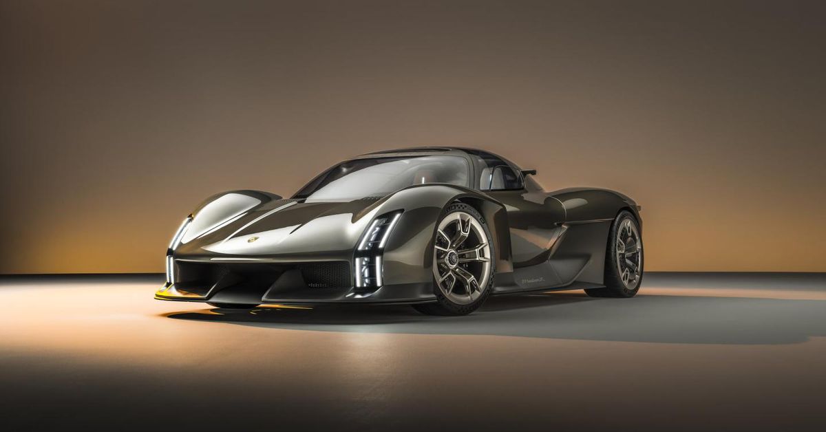 Το νέο Mission X concept της Porsche είναι ένα αφρώδη, πλήρως ηλεκτρικό υπεραυτοκίνητο
