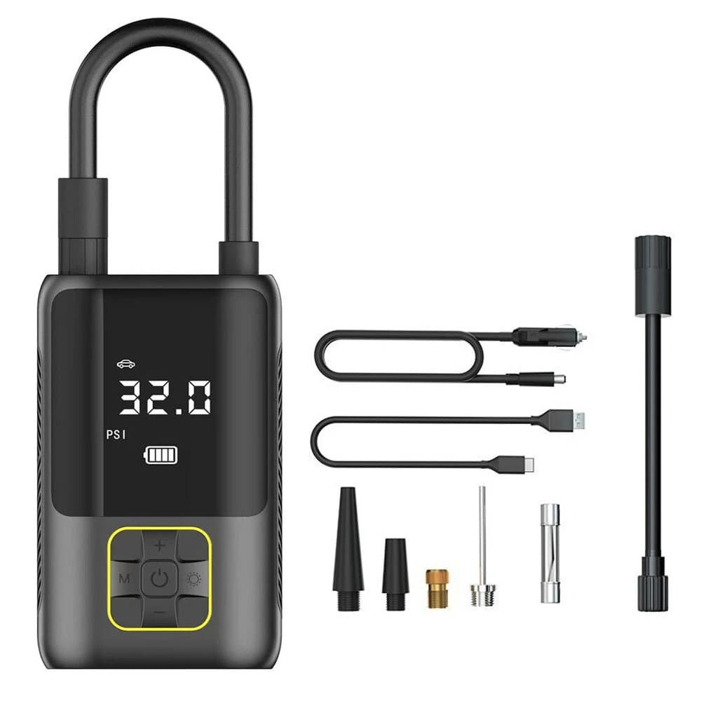 [#Ιστορικό_Χαμηλό] Ασύρματη τρόμπα 150PSI με μπαταρία 4000mAh στα 25.9€!