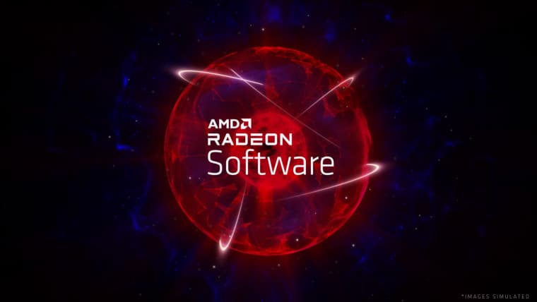 Logo of AMD Radeon graphics display driver