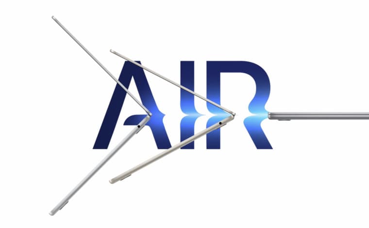 A graphic depiction of M2 Macbook Air