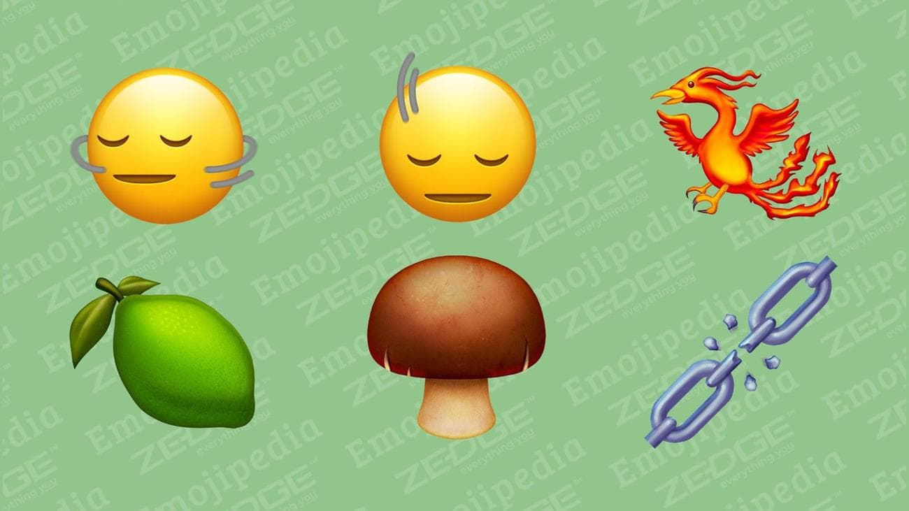 Τα Emoji του 2024 θα μπορούσε να περιλαμβάνει Shaking Head, Brown Mushroom, Phoenix, Lime και άλλα