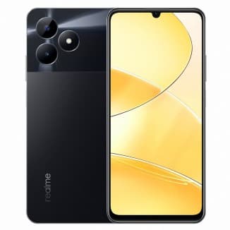 Realme C51 σε Mint Green και Carbon Black