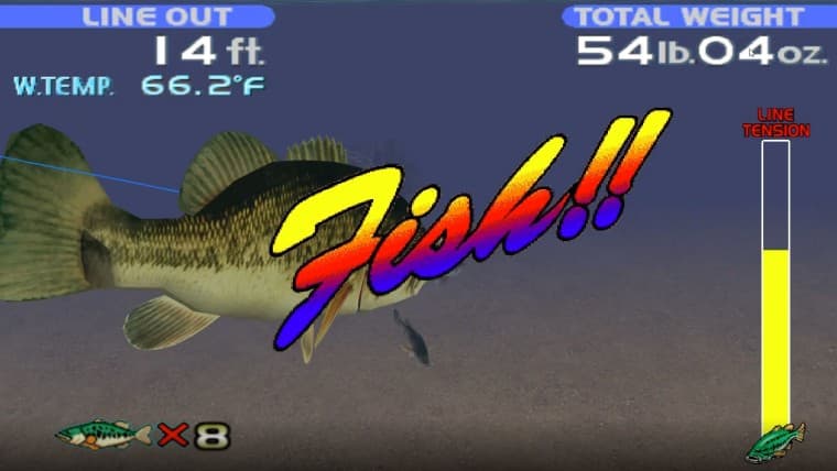 sega bass fishing