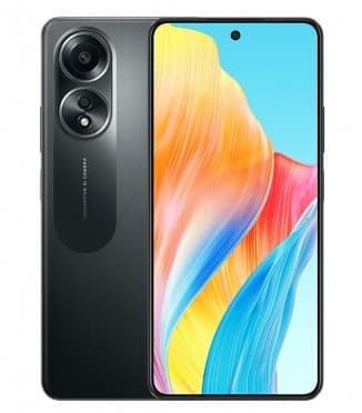 Oppo A58 4G in Glowing Black