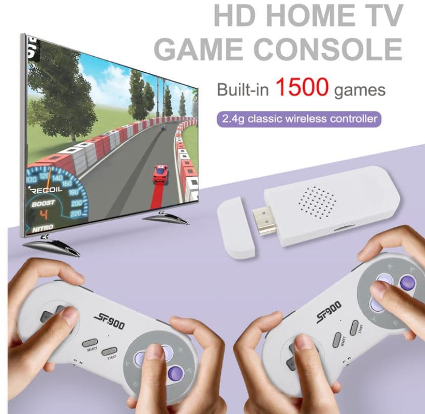 SF900 - Ένα στικάκι με 4700 retro παιχνίδια για τα μάτια σας μόνο με 16.4€!!
