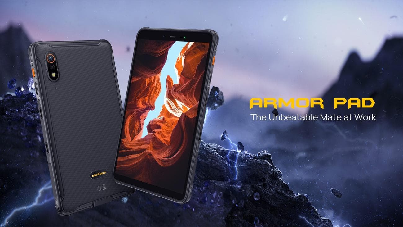 Ulefone Armor Pad : Το 4G Rugged Tablet 8" που αντέχει το ξύλο της αρκούδας.